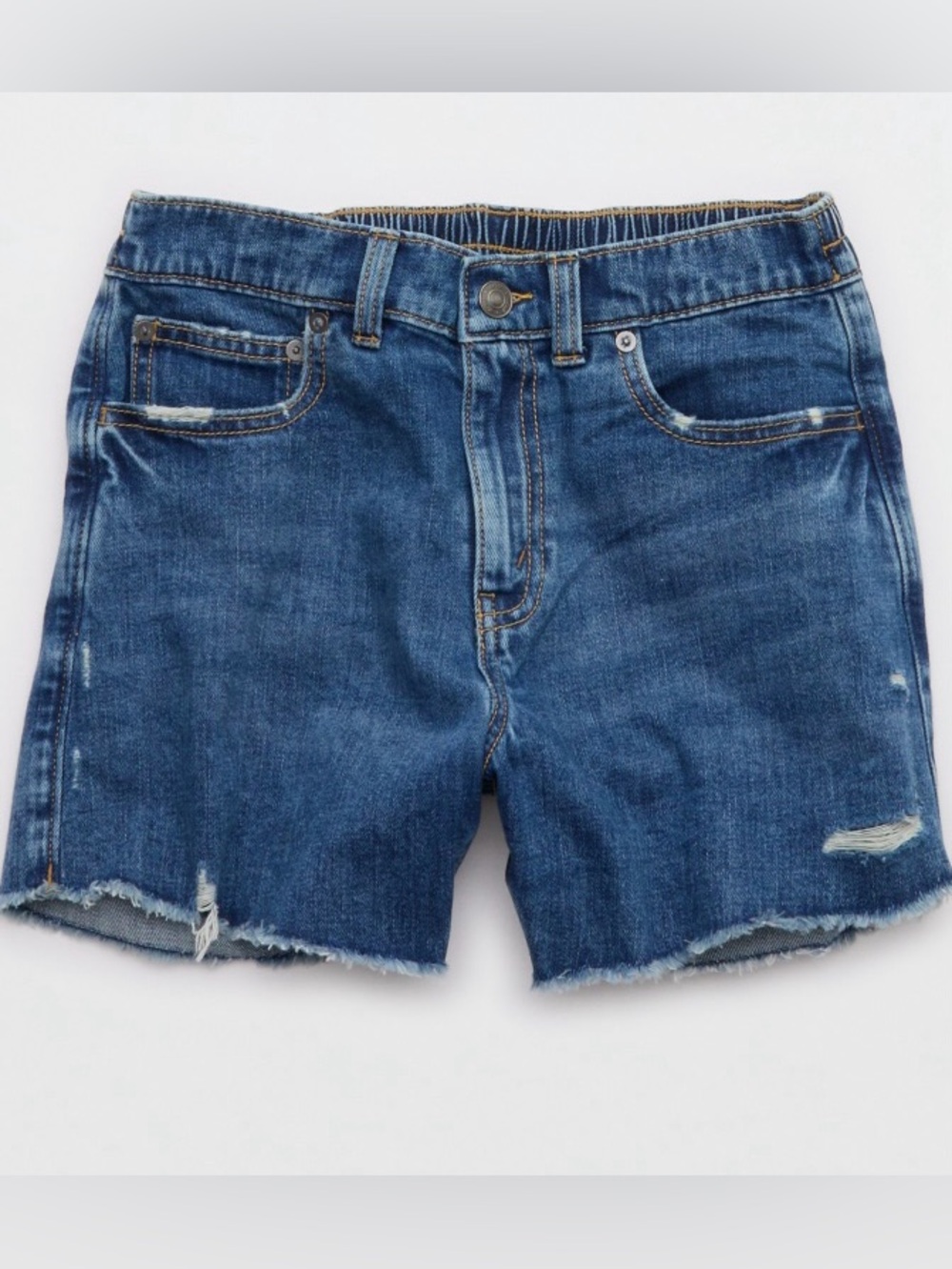 Aeire Daydream denim  Denim elastic waist shorts XS
